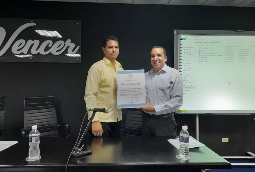 Escuela Ramal del Inder (Cuba) entrega Reconocimiento a la RIIDGD