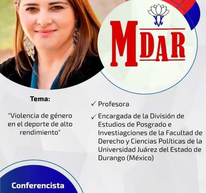 Investigadora de la RIIDGD participa en 1er Encuentro de Mujeres de Deporte de Alto Rendimiento (Cuba)